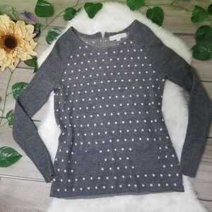 Loft Polka Dot Top